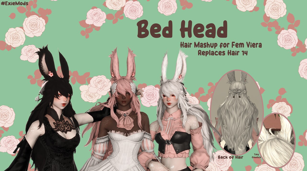 Bed Head – Vanilla Hair Mashup for Fem Viera
