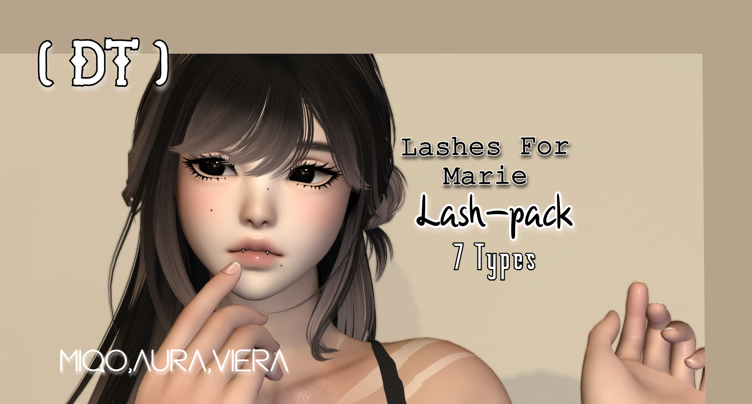 Premium Content: Lash-Pack! [LASHES FOR MARIE ONLY] (MODPACK) MIQO,AURA,VIERA