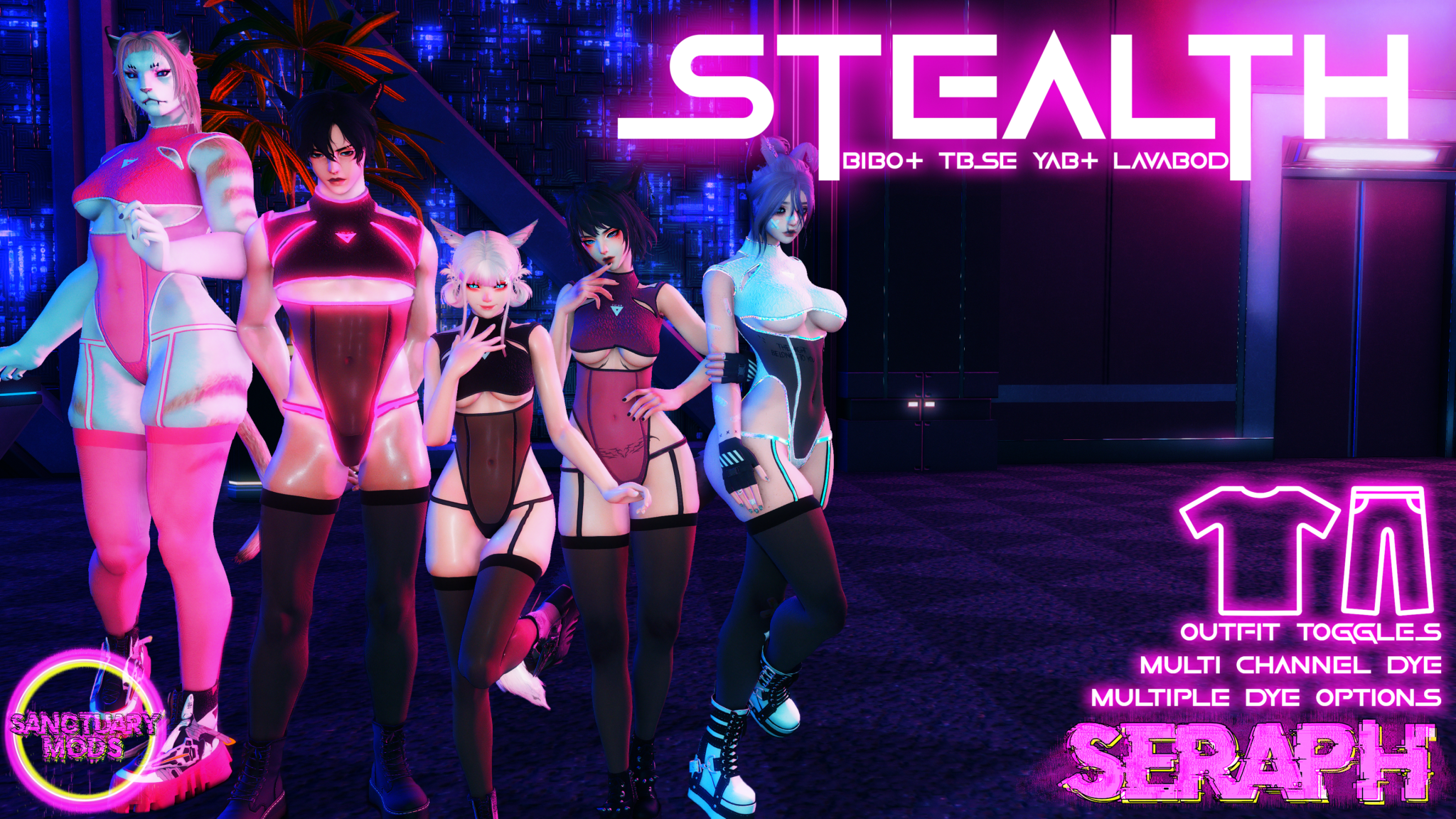 Stealth The Glamour Dresser Final Fantasy XIV Mods and More
