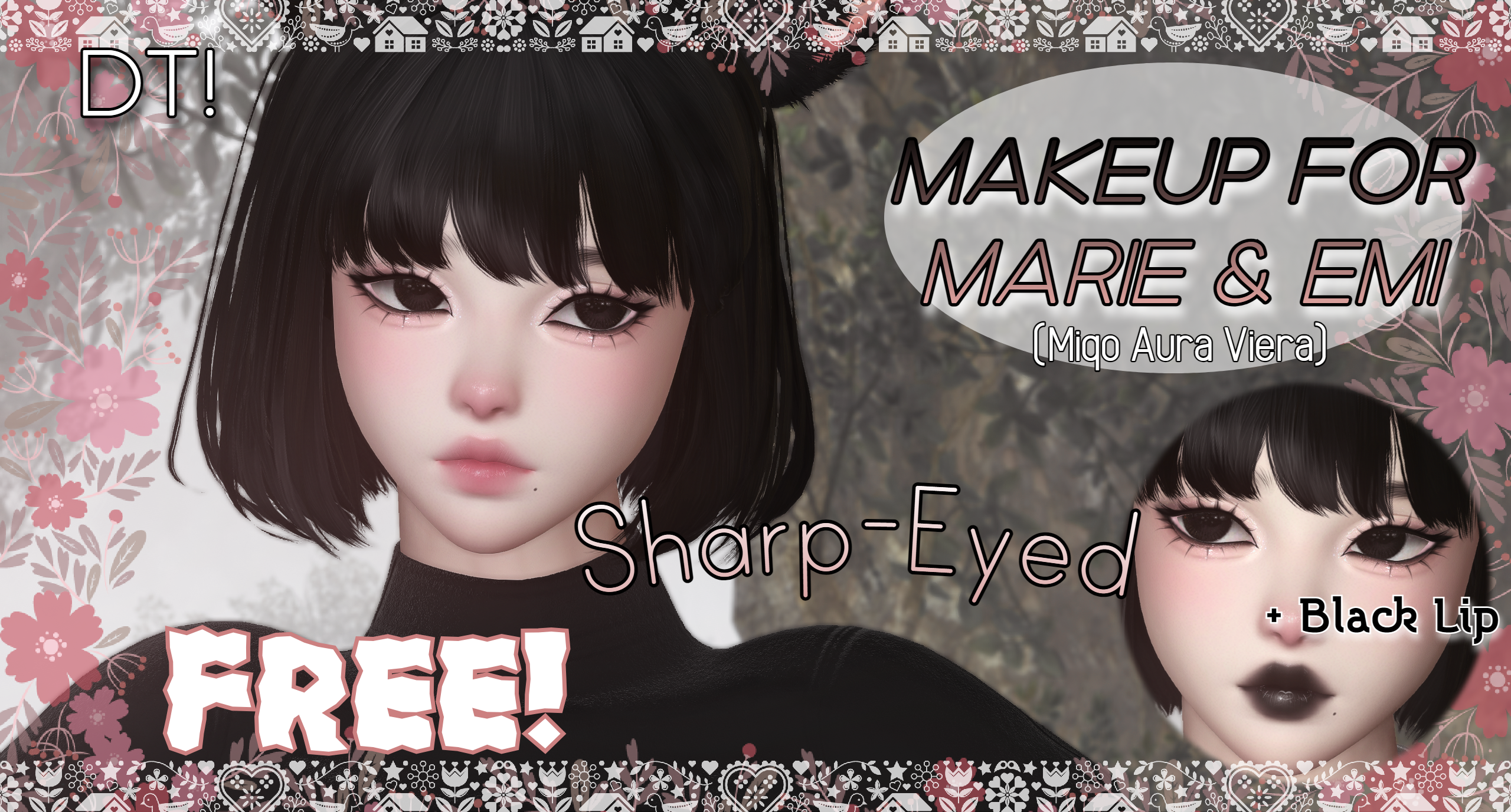 Sharp-Eyed! (500Supporter’s Gift) [MAKEUP FOR MARIE, EMI] MIQO,AURA,VIERA [!!!LOOSE FILES!!!!]