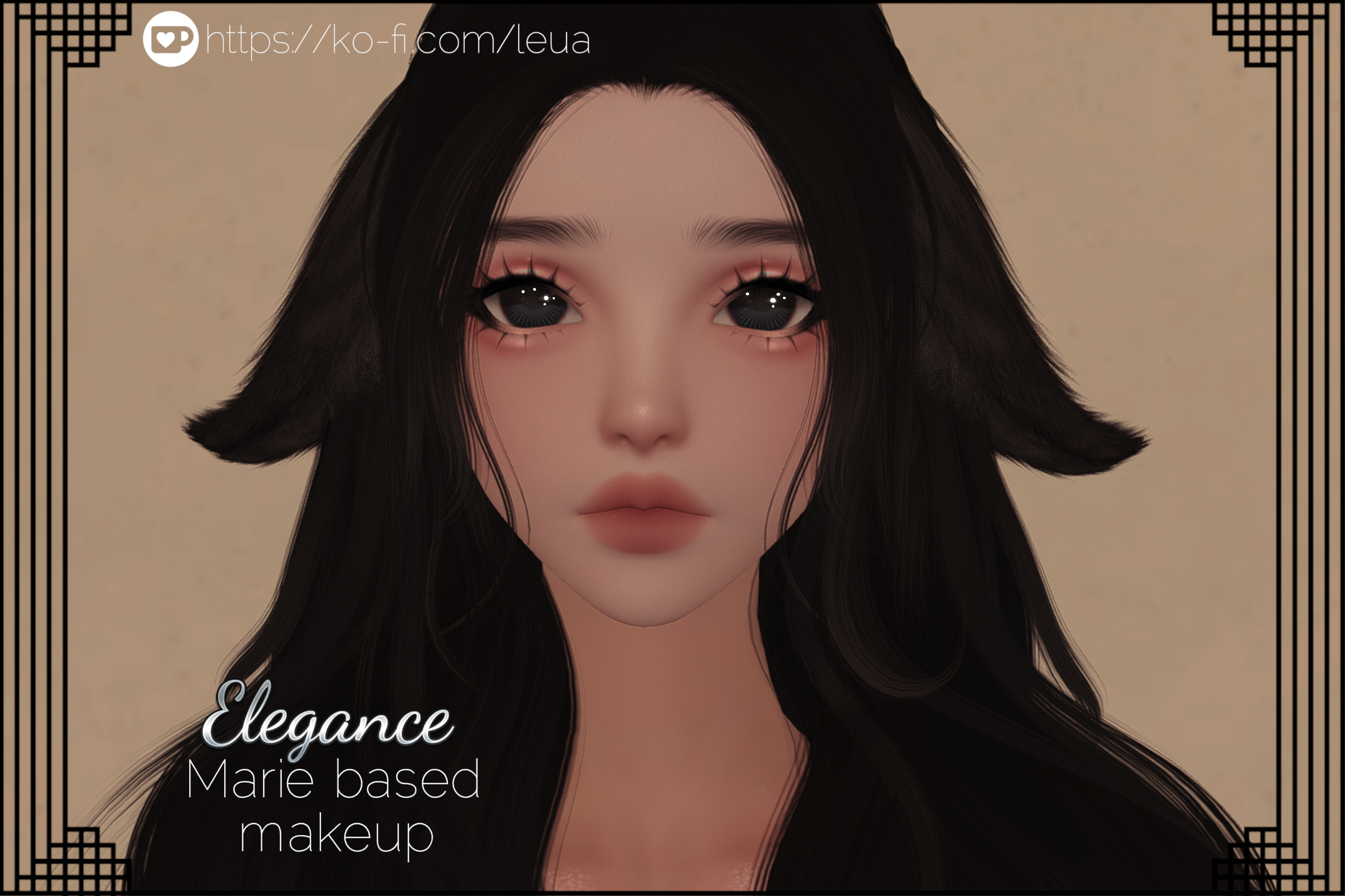 Premium Content: [Elegance] – Marie based makeup – most [F] faces
