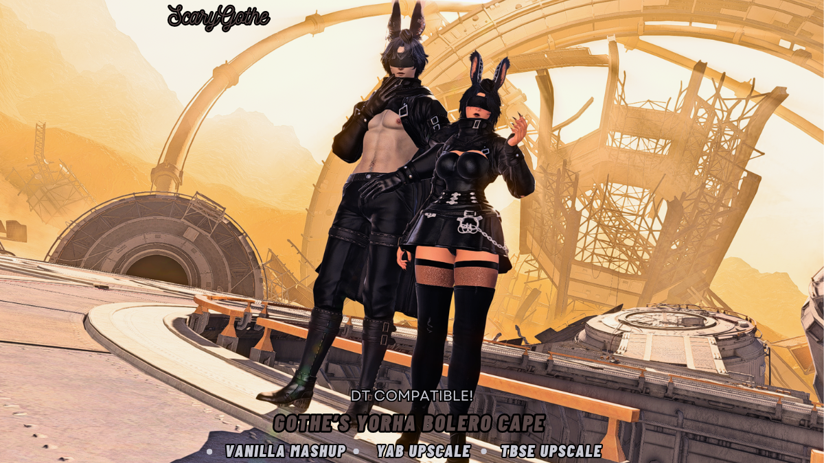 [DT] Gothe’s Yorha Bolero Cape