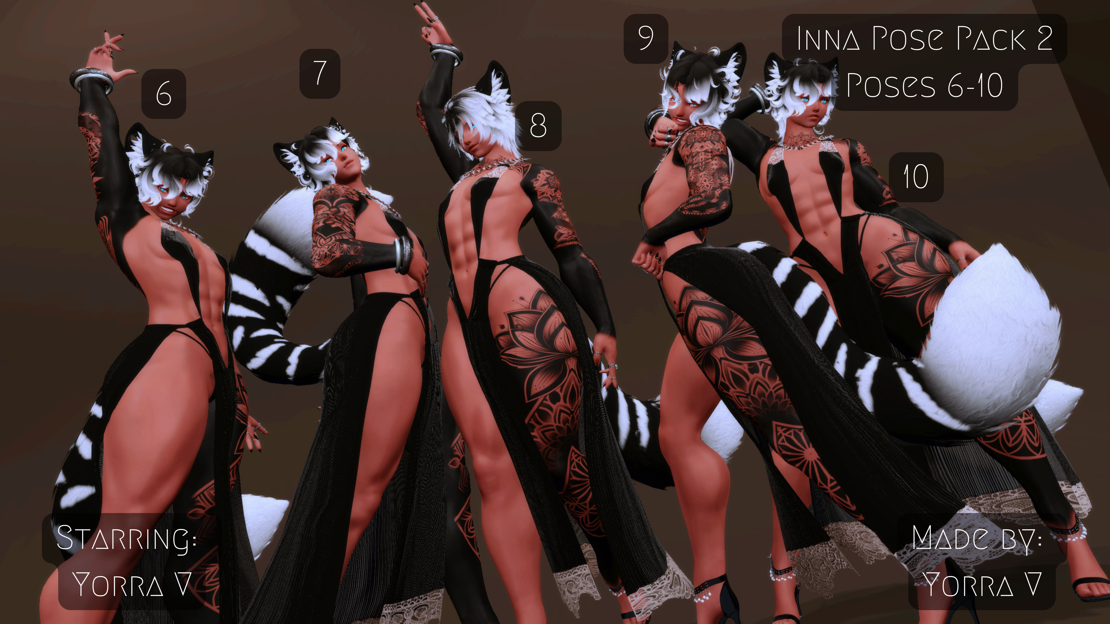 Inna Pose Pack 2: 6-10
