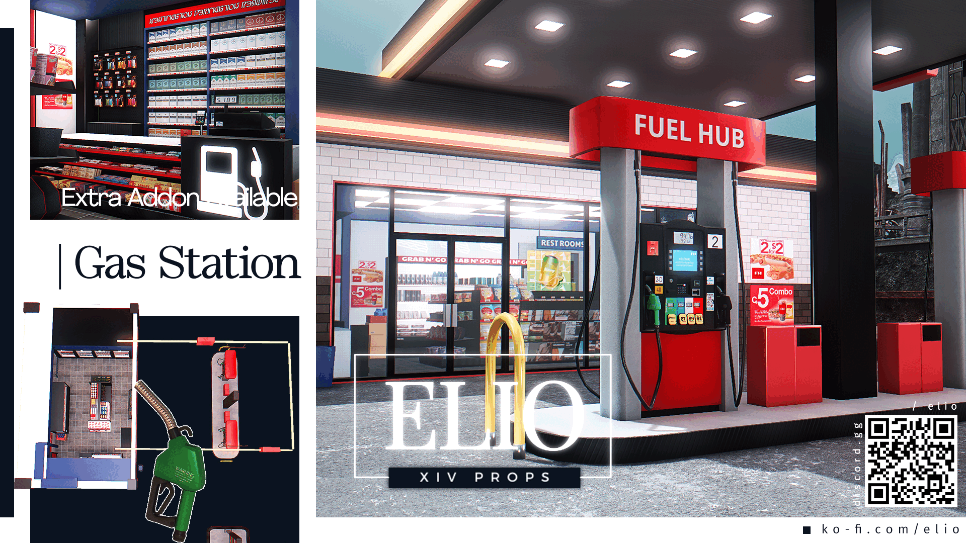 Premium Content: Gas Station : Minion Props