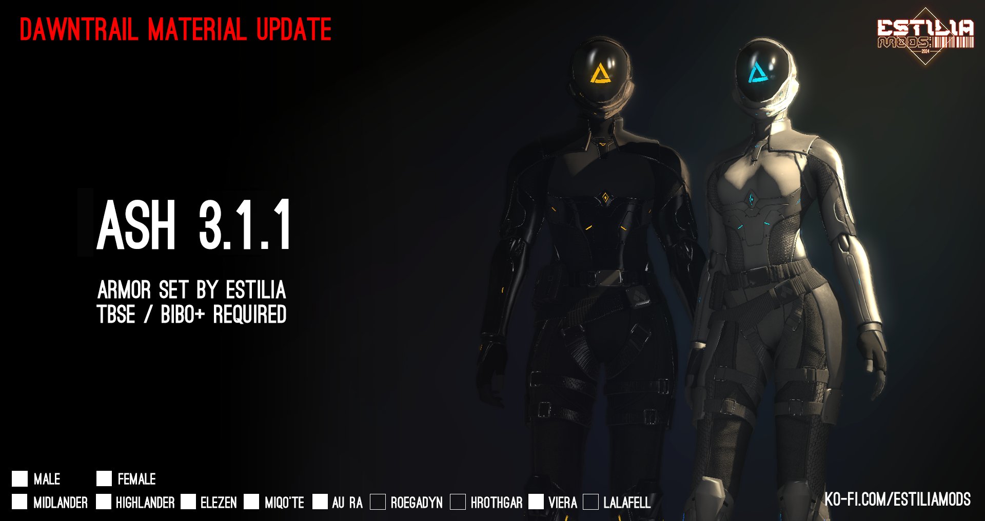 Premium Content: [ESTILIA] ASH [REWORK] 3.1.1 [DT-update]