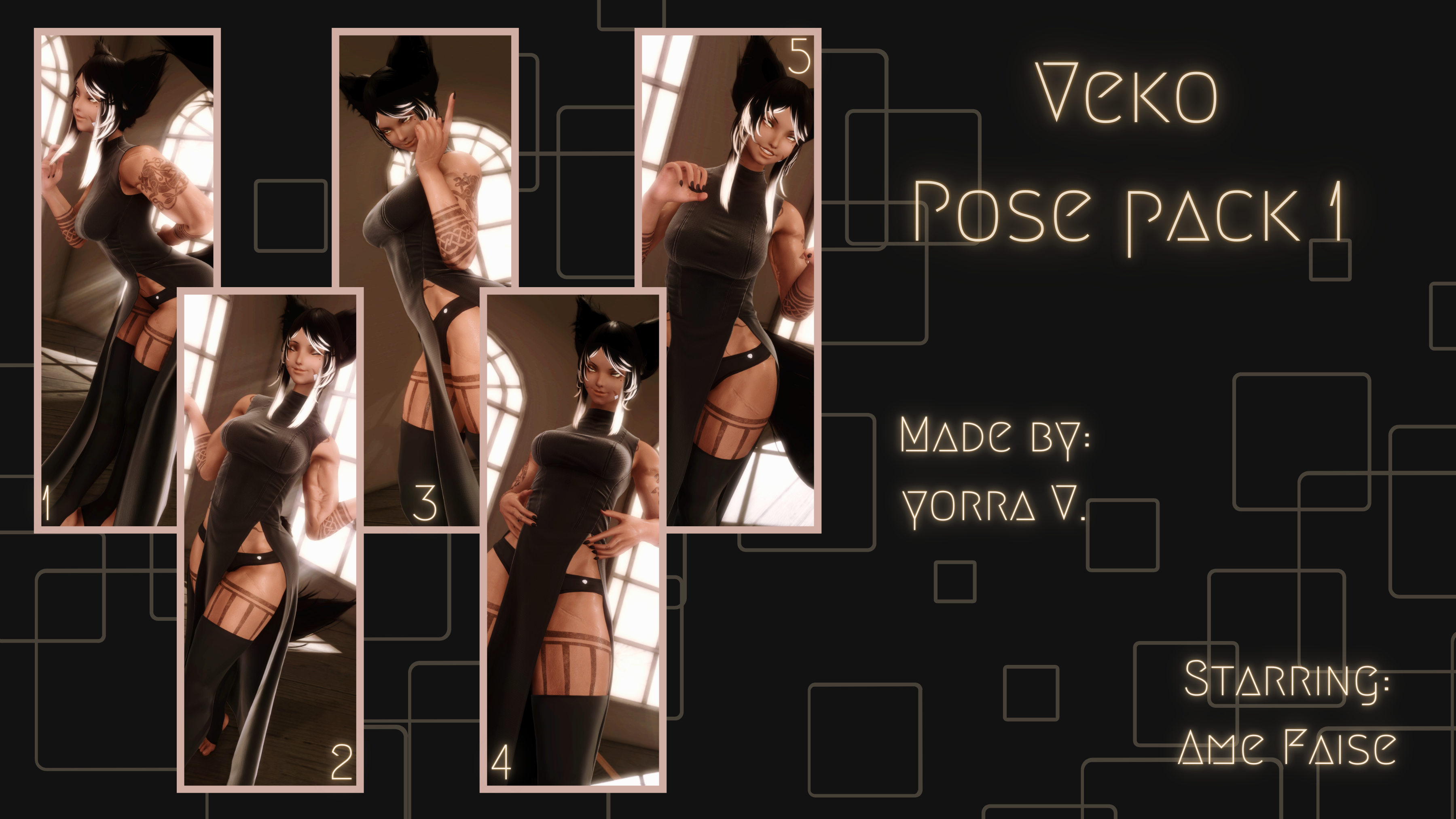 Veko Pose Pack 1: 1-5