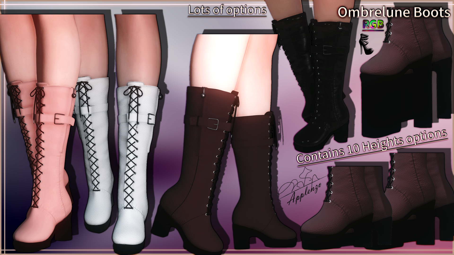 Premium Content: [Holo] Ombrelune Boots V1.0op