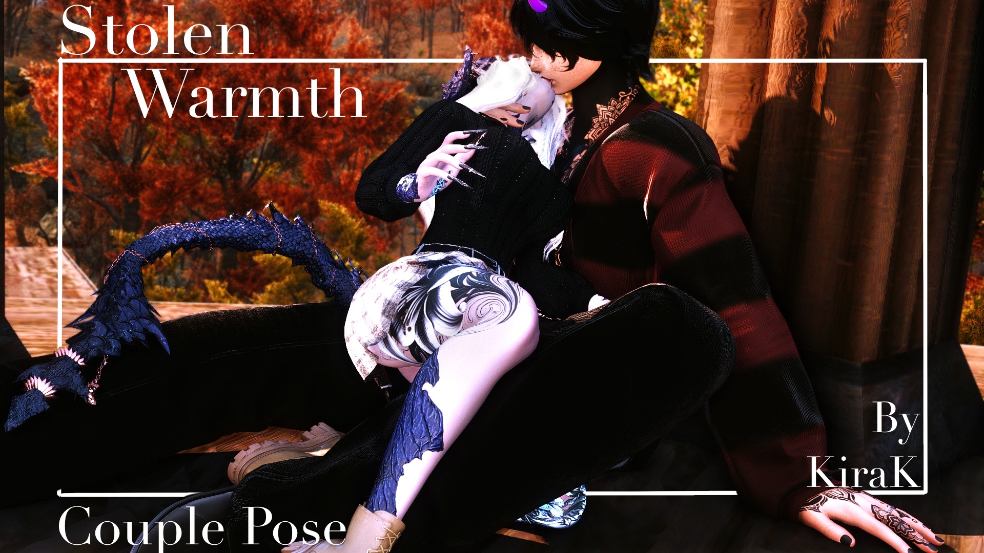 [KiraK] Stolen Warmth – Couple Pose