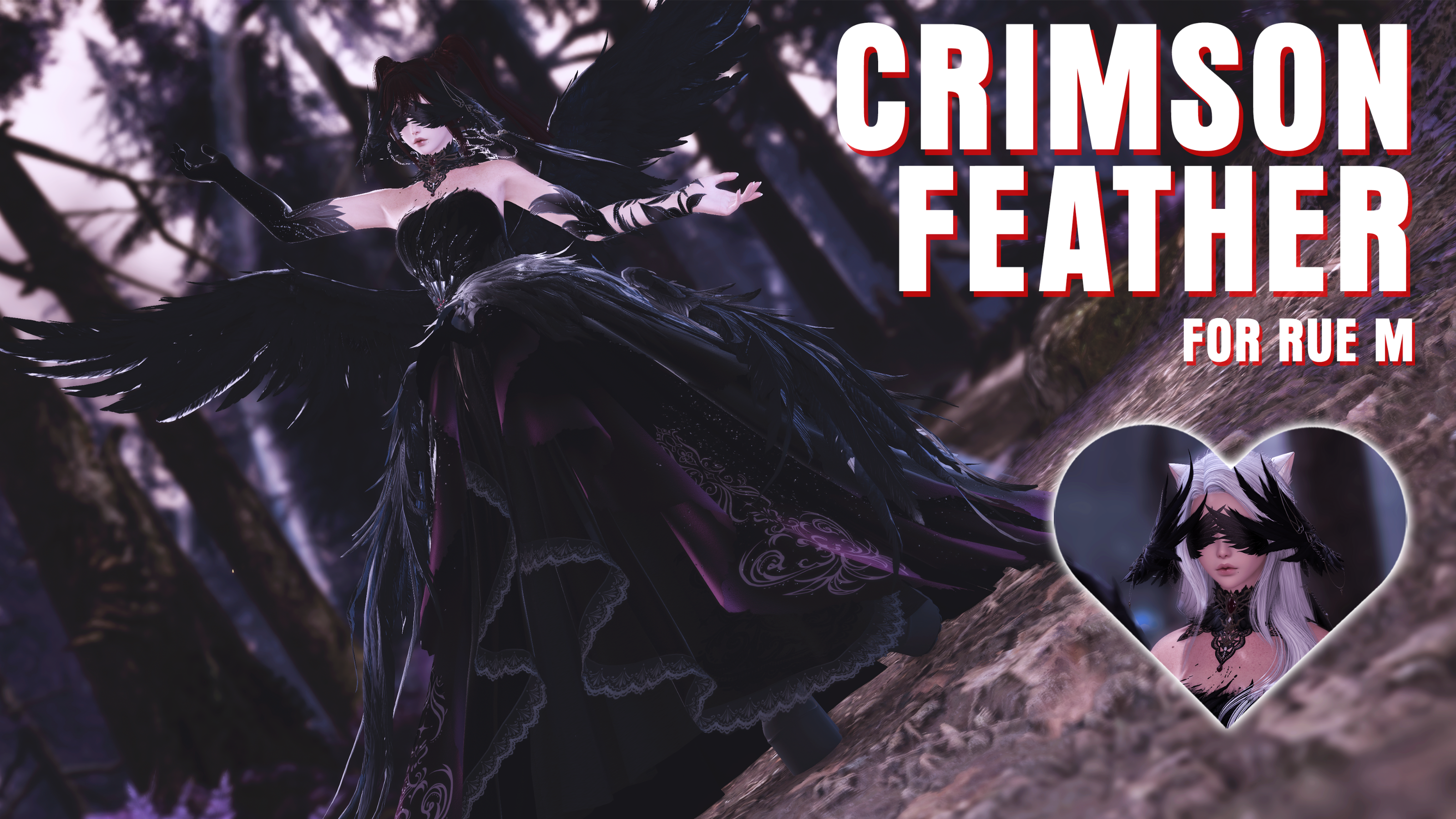 Crimson Feather for Rue