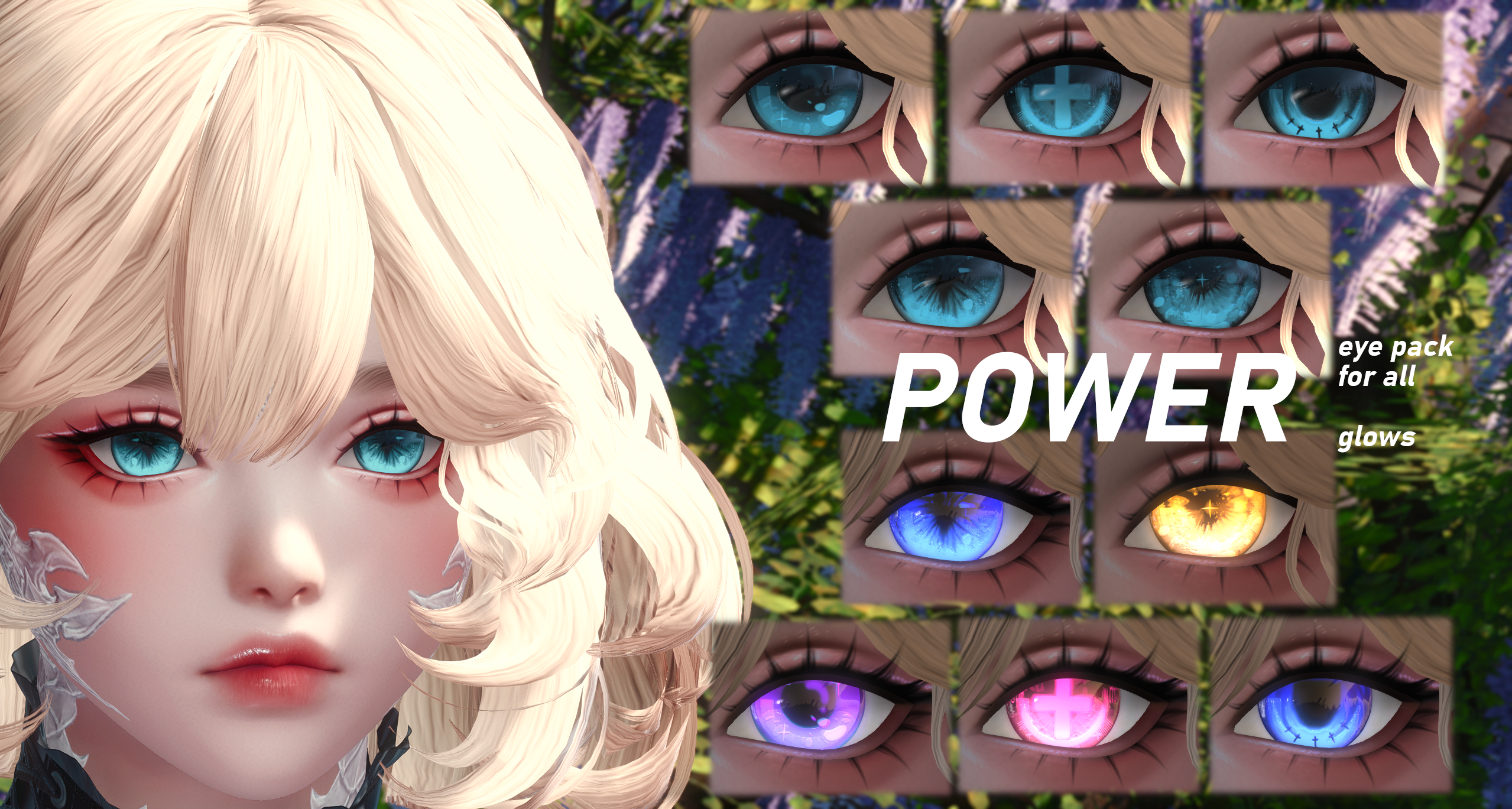 Premium Content: POWER – eye pack | Glows