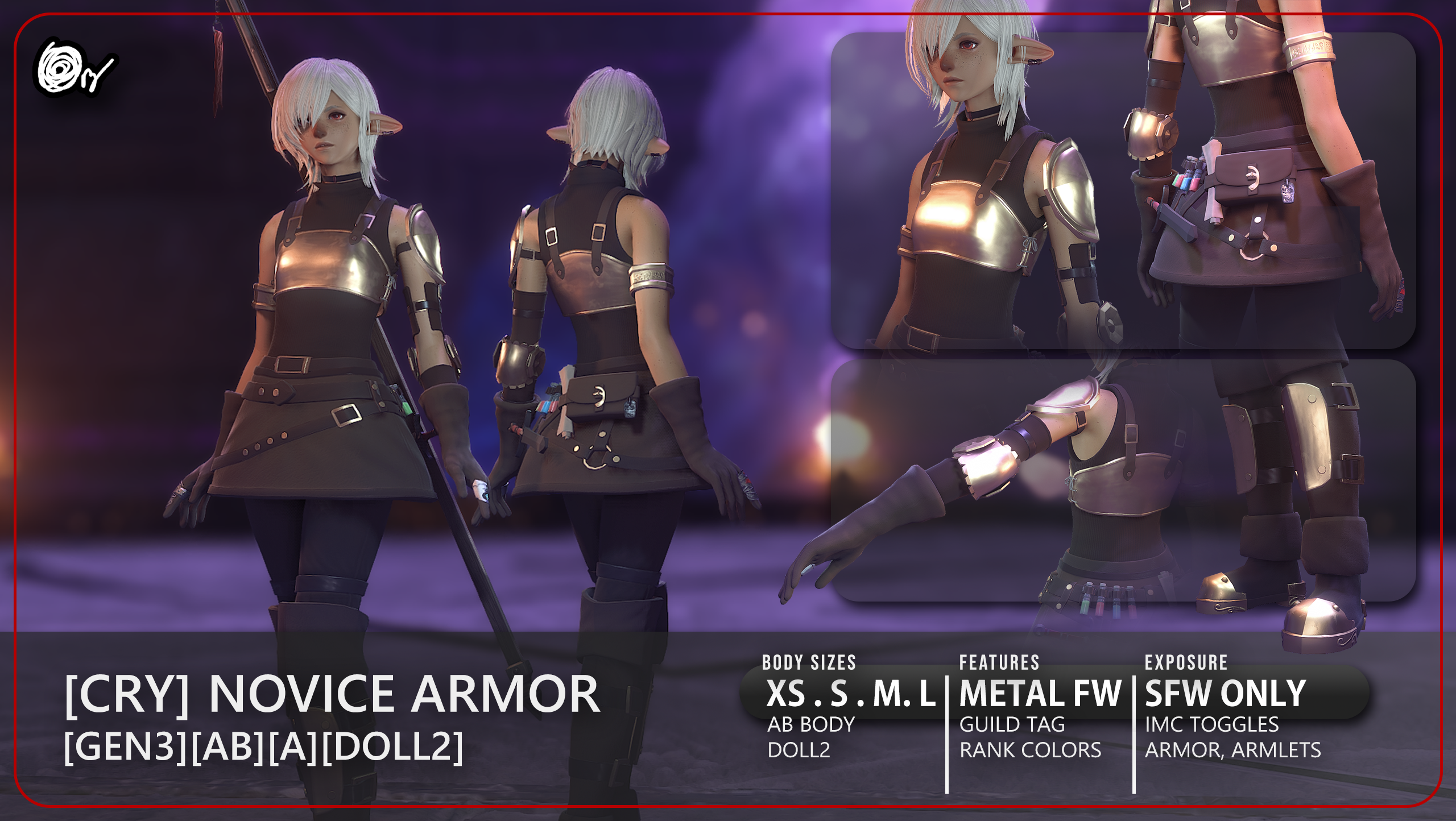 Premium Content: [Cry] Novice Armor [Gen3][AB][DOLL2]