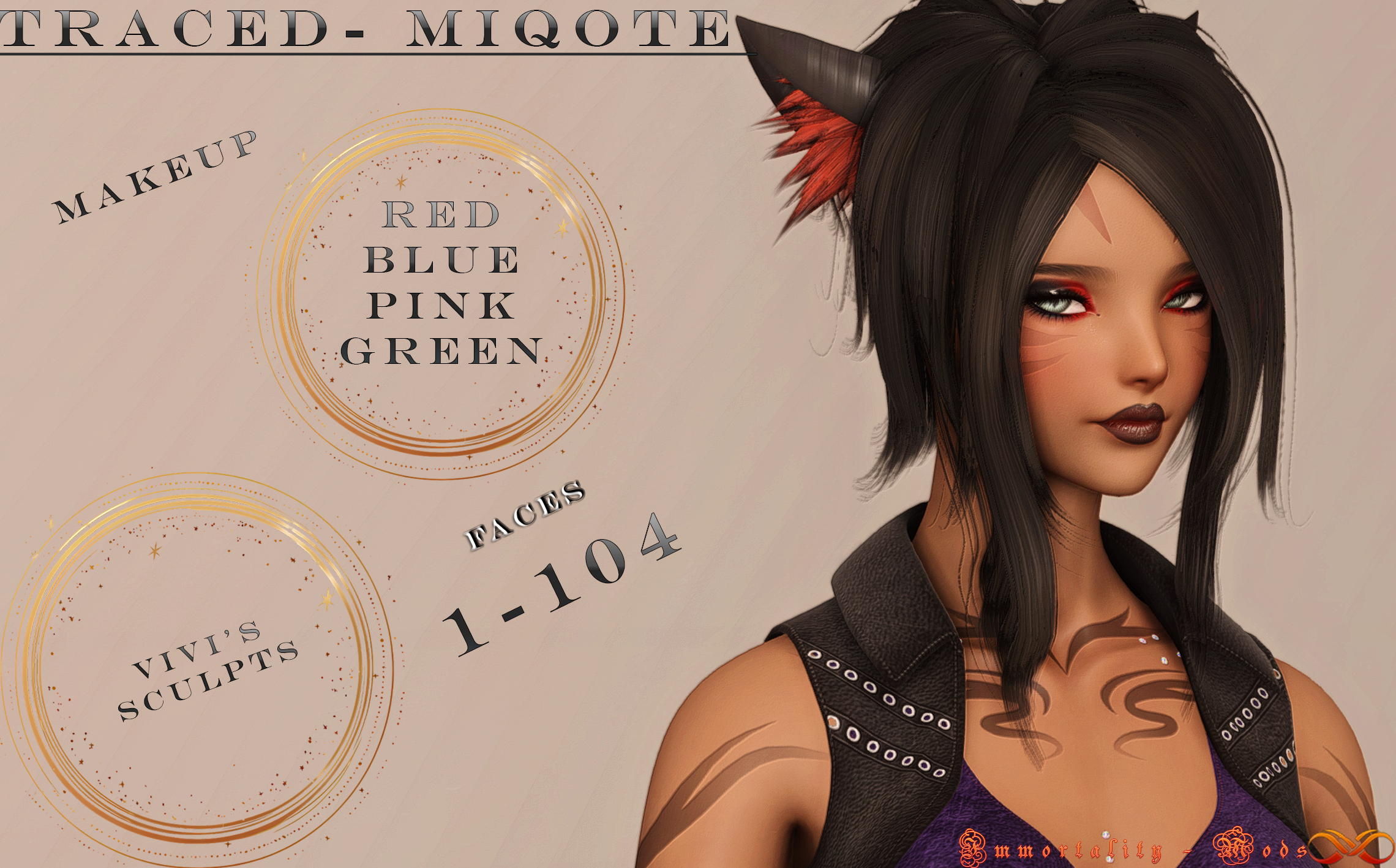 Premium Content: Traced – Miqote Makeup – Vivi’s Sculpt Base
