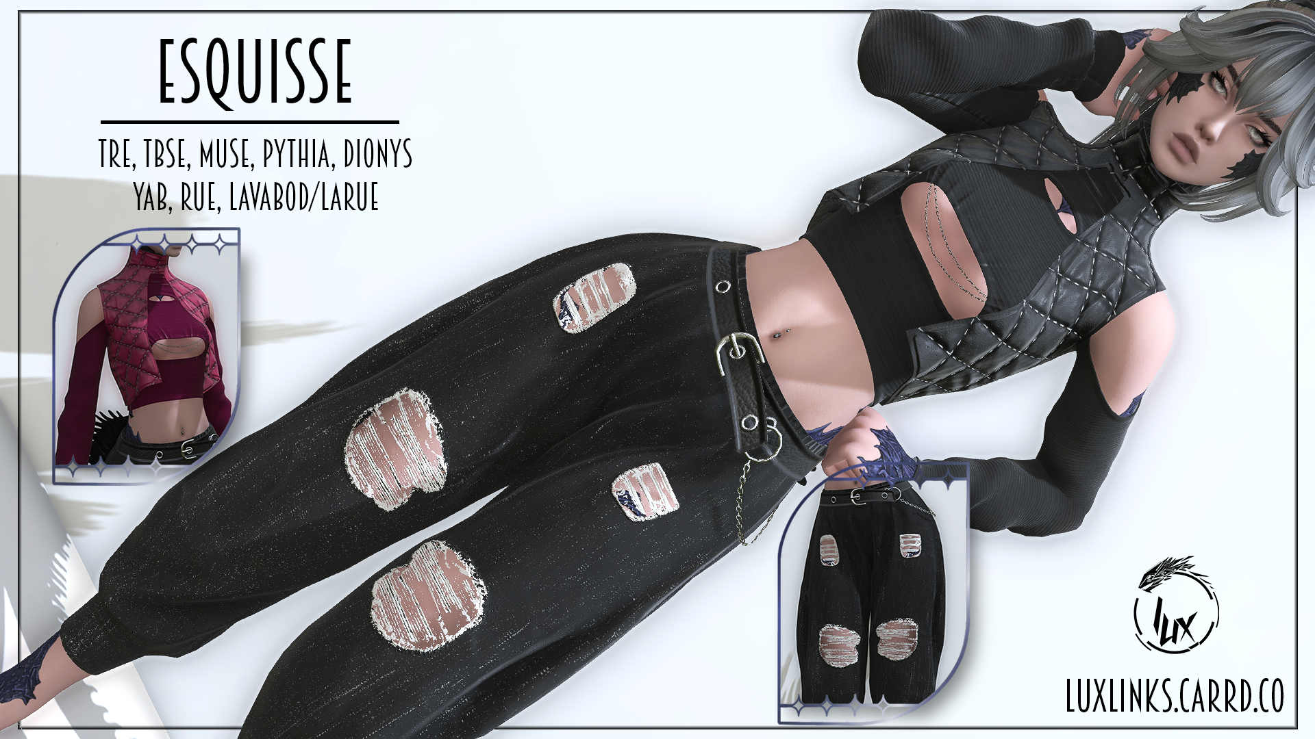 Premium Content: Esquisse [Tre, TBSE, Muse, Pythia, Dionys, YAB, Rue, Lavabod/Larue]