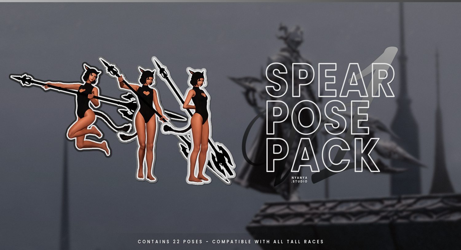 Spear pose pack V1 – 22 Poses