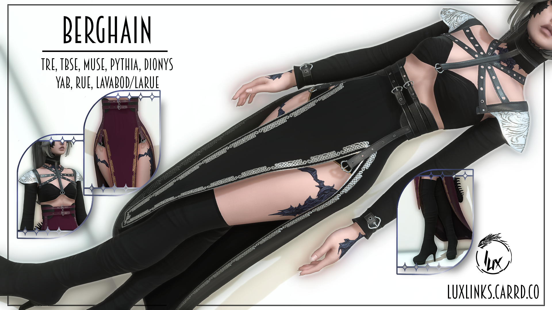 Premium Content: Berghain [Tre, TBSE, Muse, Pythia, Dionys, YAB, Rue, Lavabod/Larue]