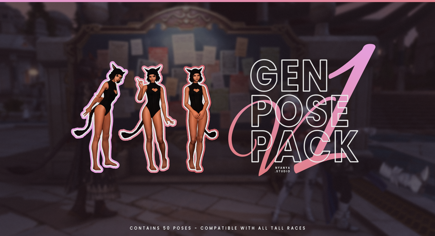 General pose pack V1 – 50 poses