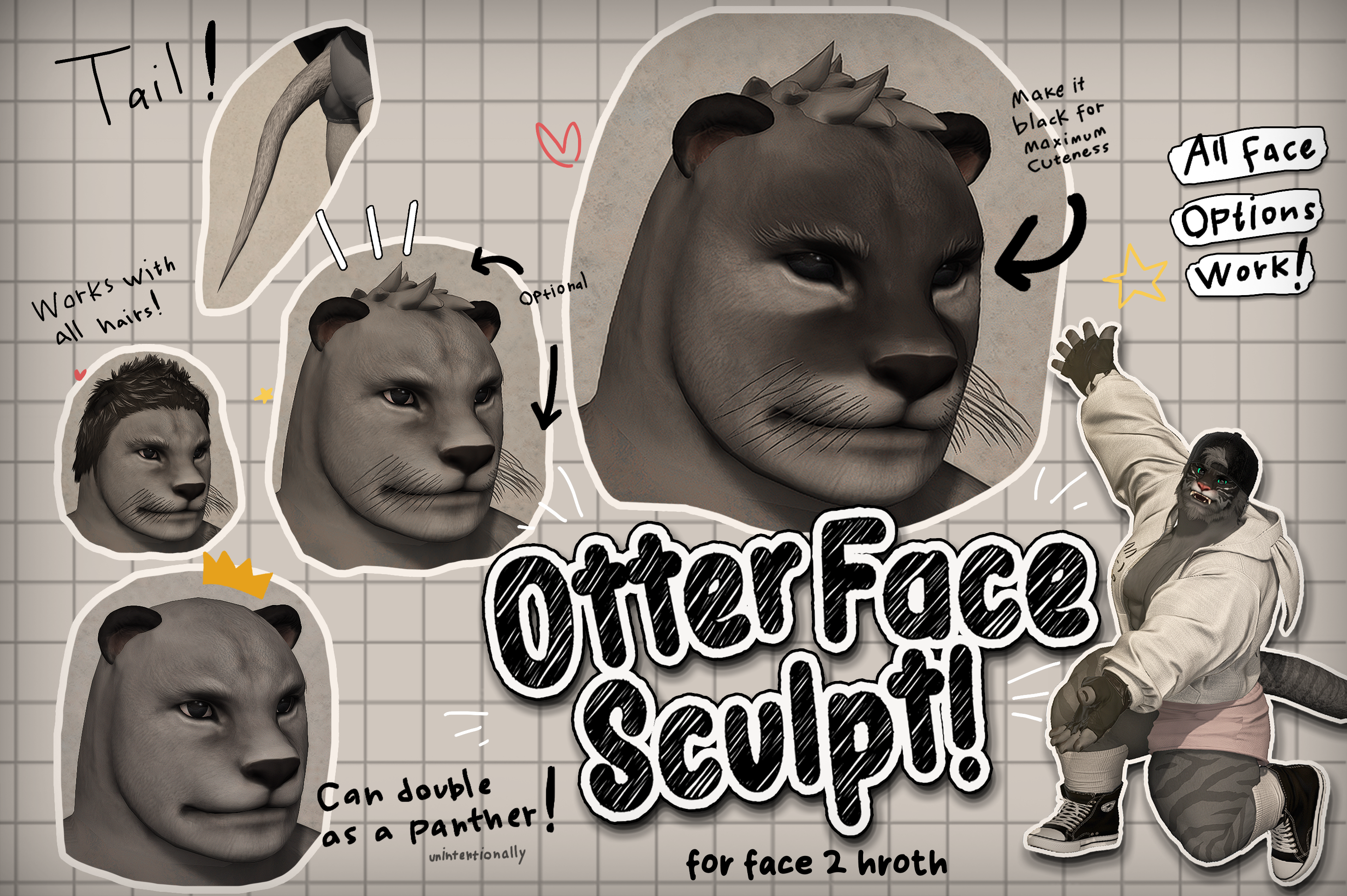 Premium Content: Otter Face Sculpt