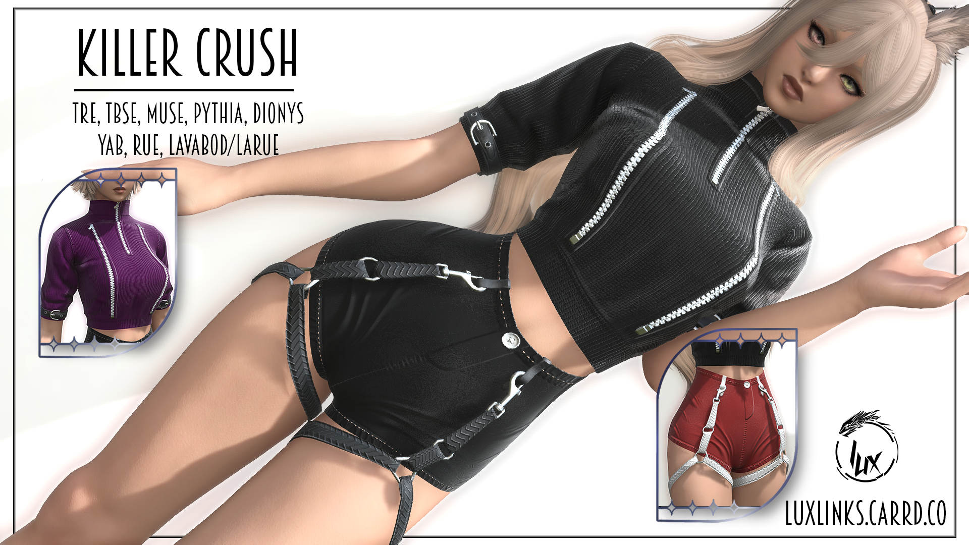 Premium Content: Killer Crush [Tre, TBSE, Muse, Pythia, Dionys, YAB, Rue, Lavabod/Larue]