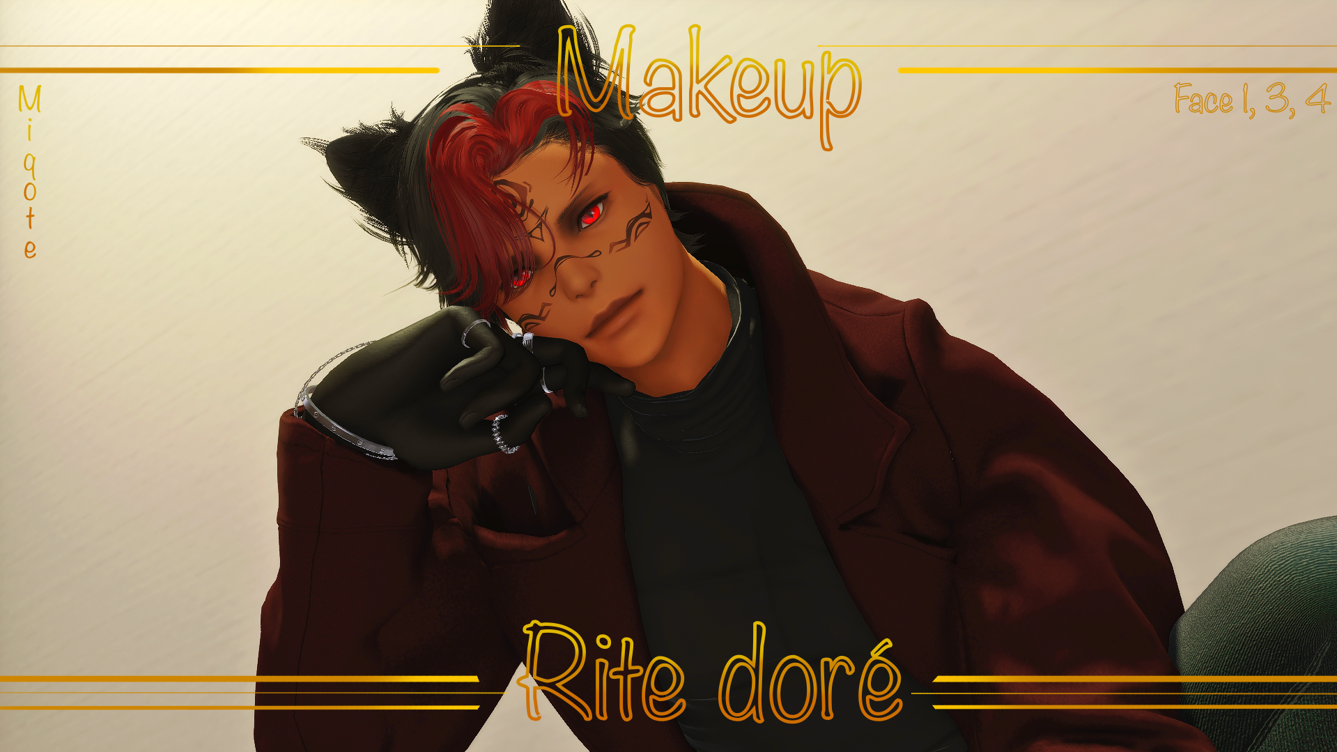 Rite Doré | Tribal Ritual Makeup [Vanilla Base]