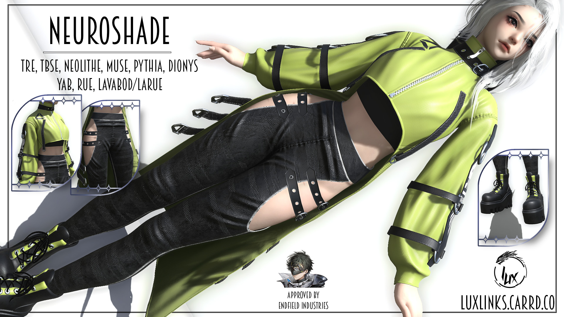 Premium Content: Neuroshade [Tre, TBSE, Neolithe, Muse, Pythia, Dionys, YAB, Rue, Lavabod]