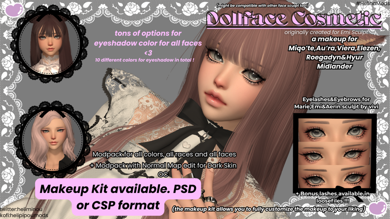 Dollface Cosmetics – Makeup for Female + Makeup Ressource