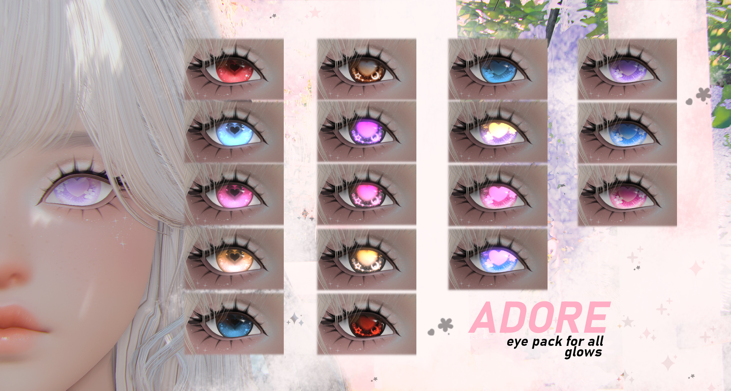 Premium Content: ADORE – eye pack | Glows