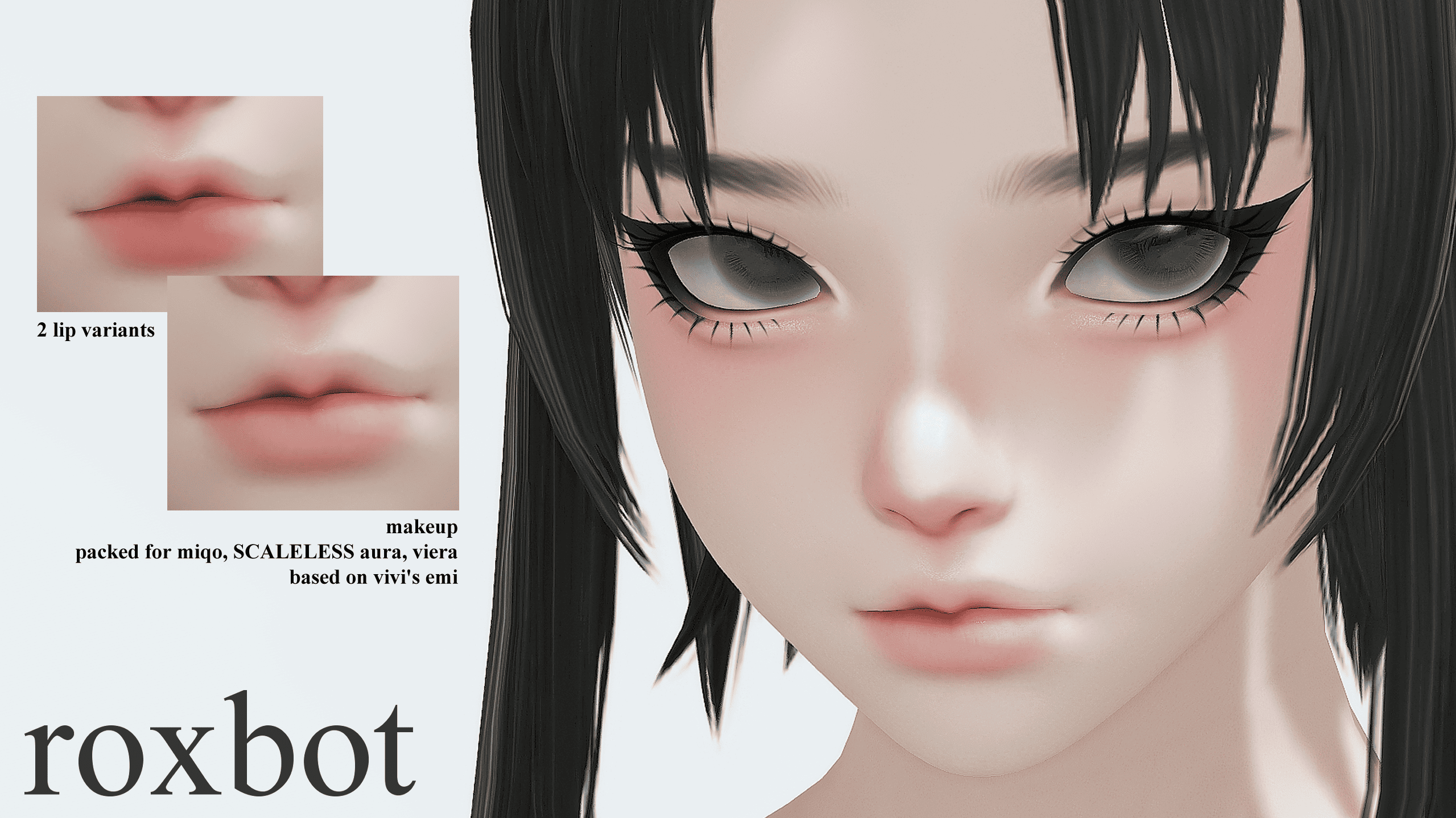 Premium Content: roxbot – makeup based on emi by vivi