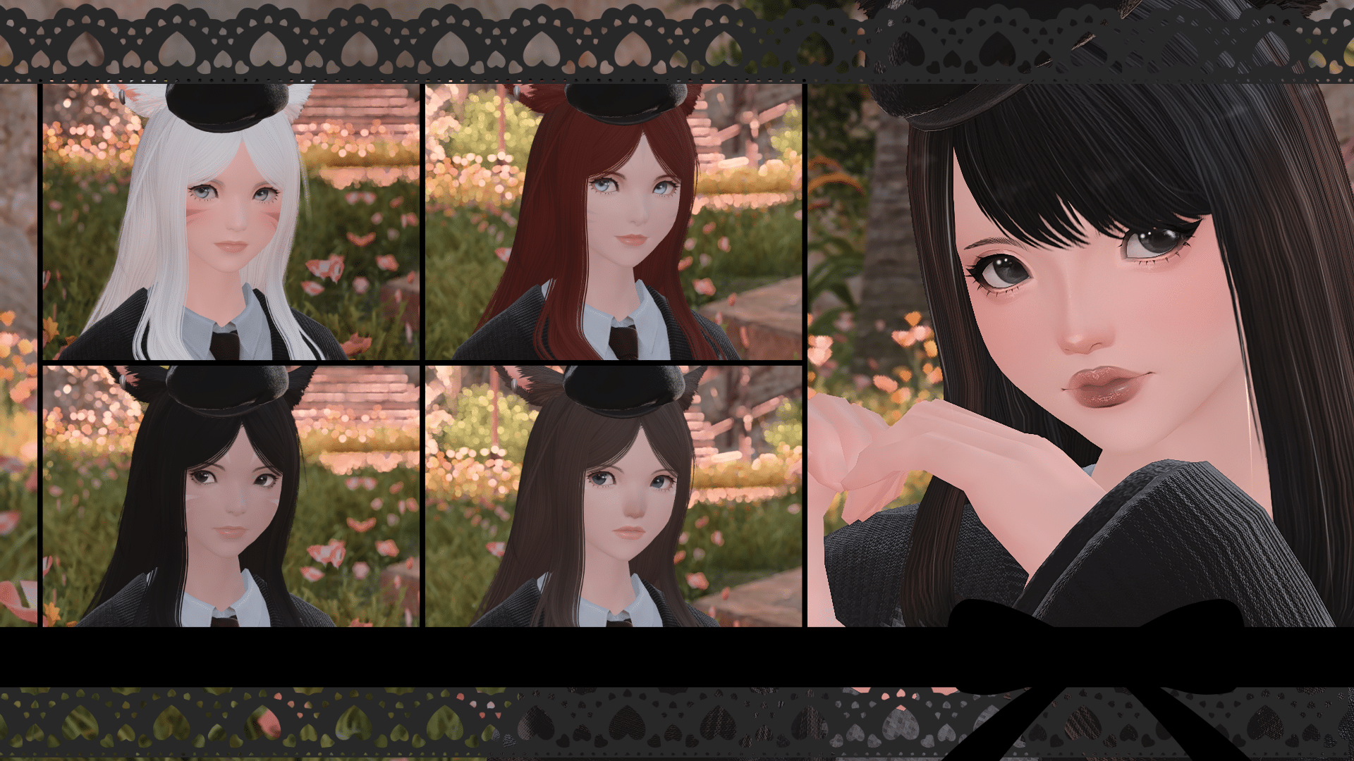 CTRL+ME Makeup,Lashes&Brows for Vanilla Miqo’te