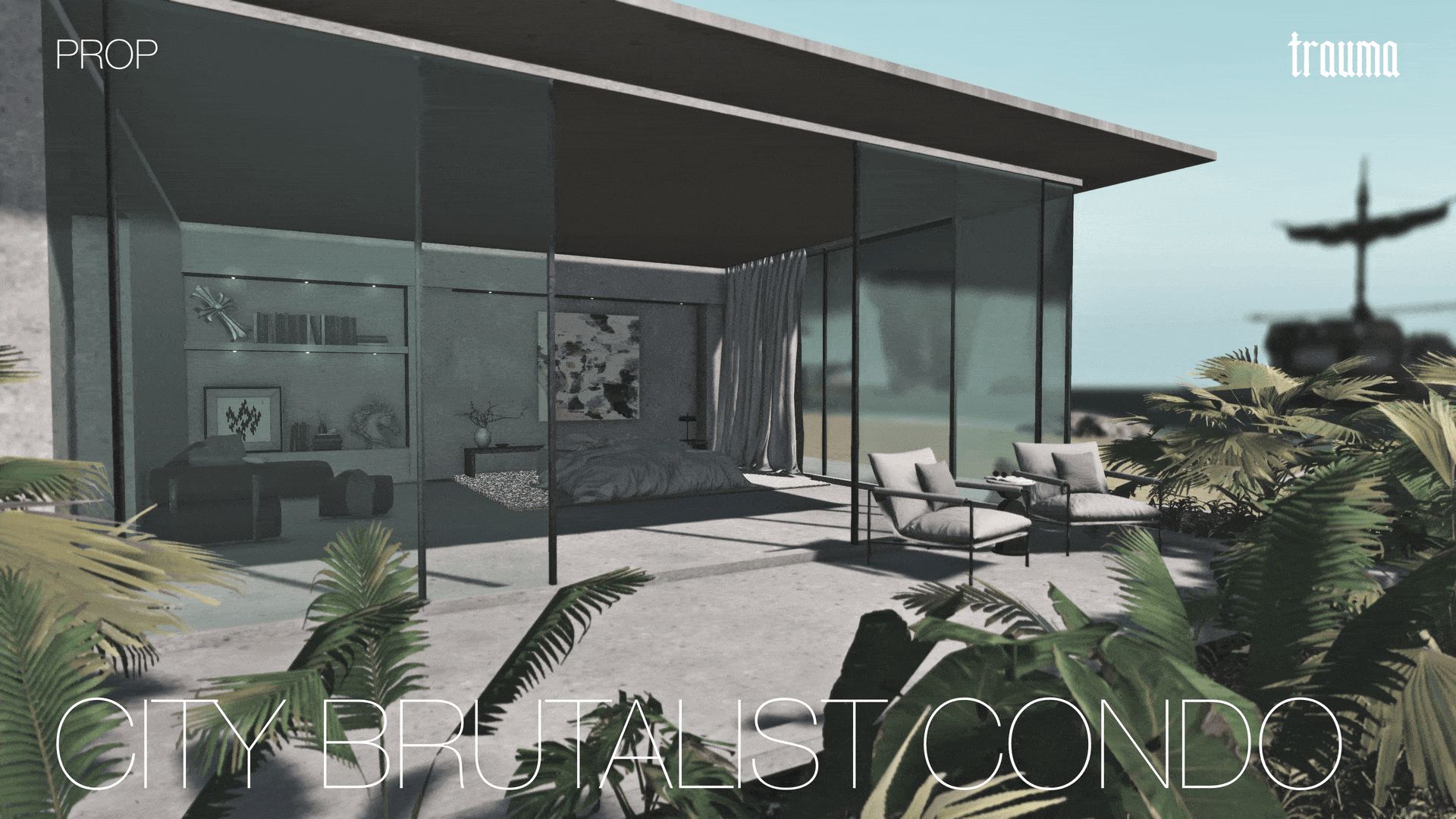 Premium Content: CITY BRUTALIST CONDO [PROP]