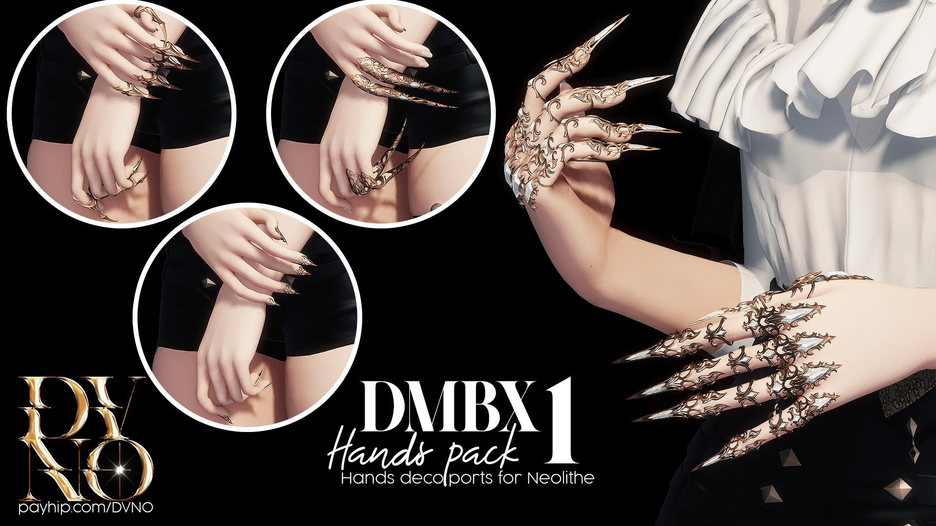 Premium Content: DMBX: Hands pack 1 – Accessory