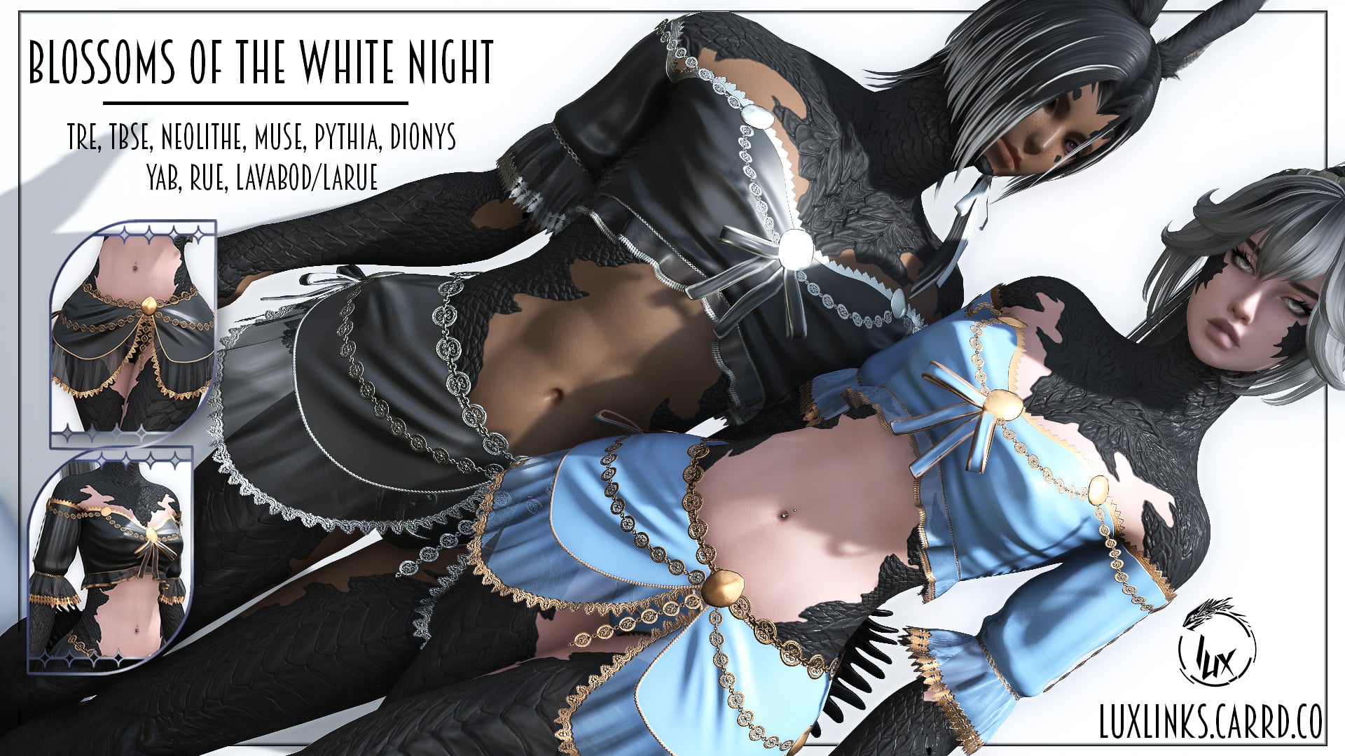 Premium Content: Blossoms Of The White Night [Tre, TBSE, Neolithe, Muse, Pythia, Dionys, YAB, Rue, Lavabod/Larue]