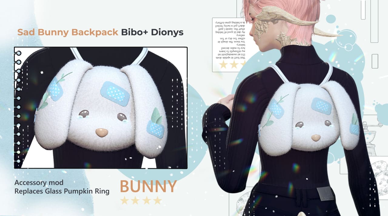 Premium Content: Sad Bunny Backpack
