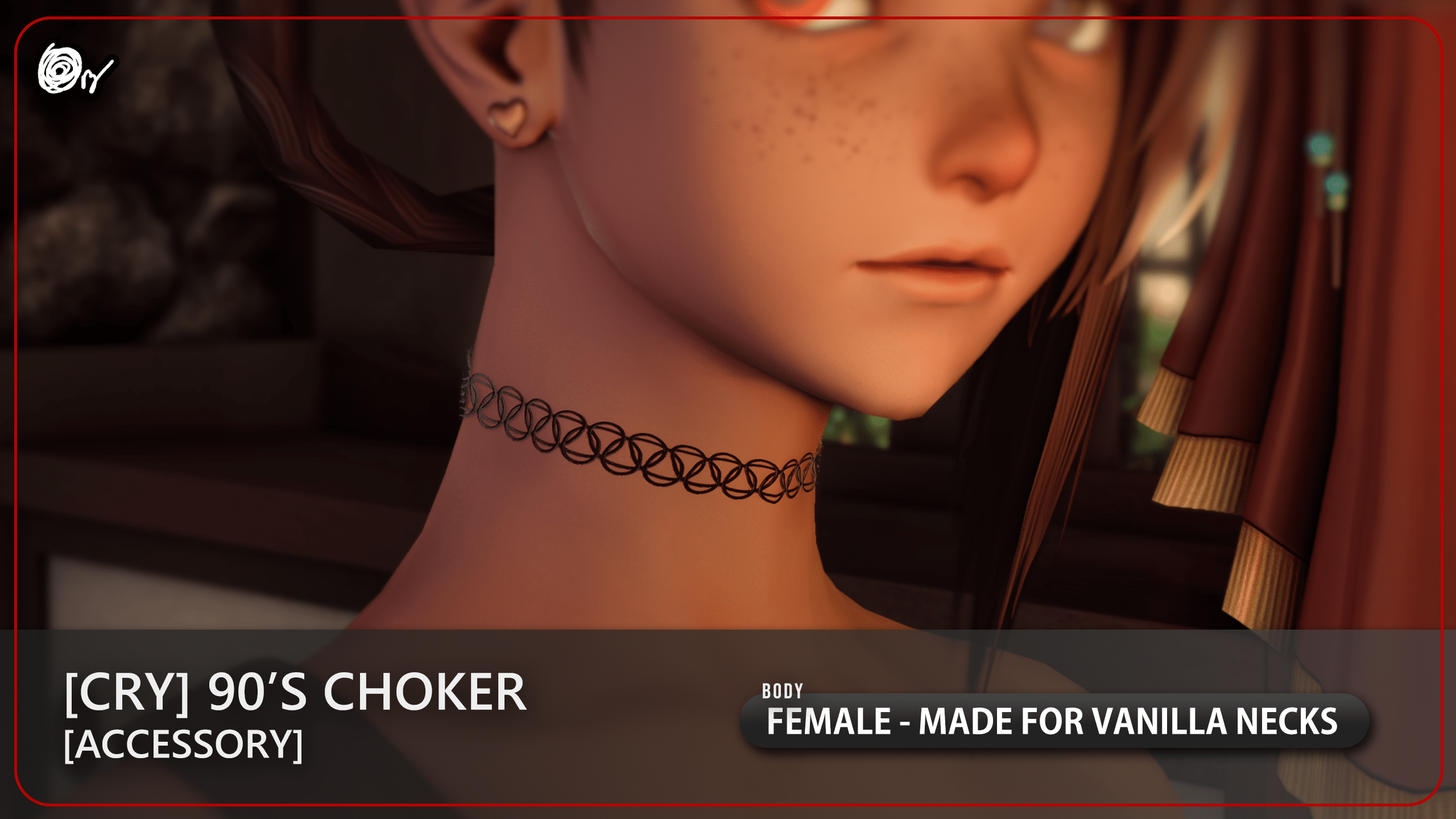 Premium Content: [Cry] 90’s Choker [Accessory]
