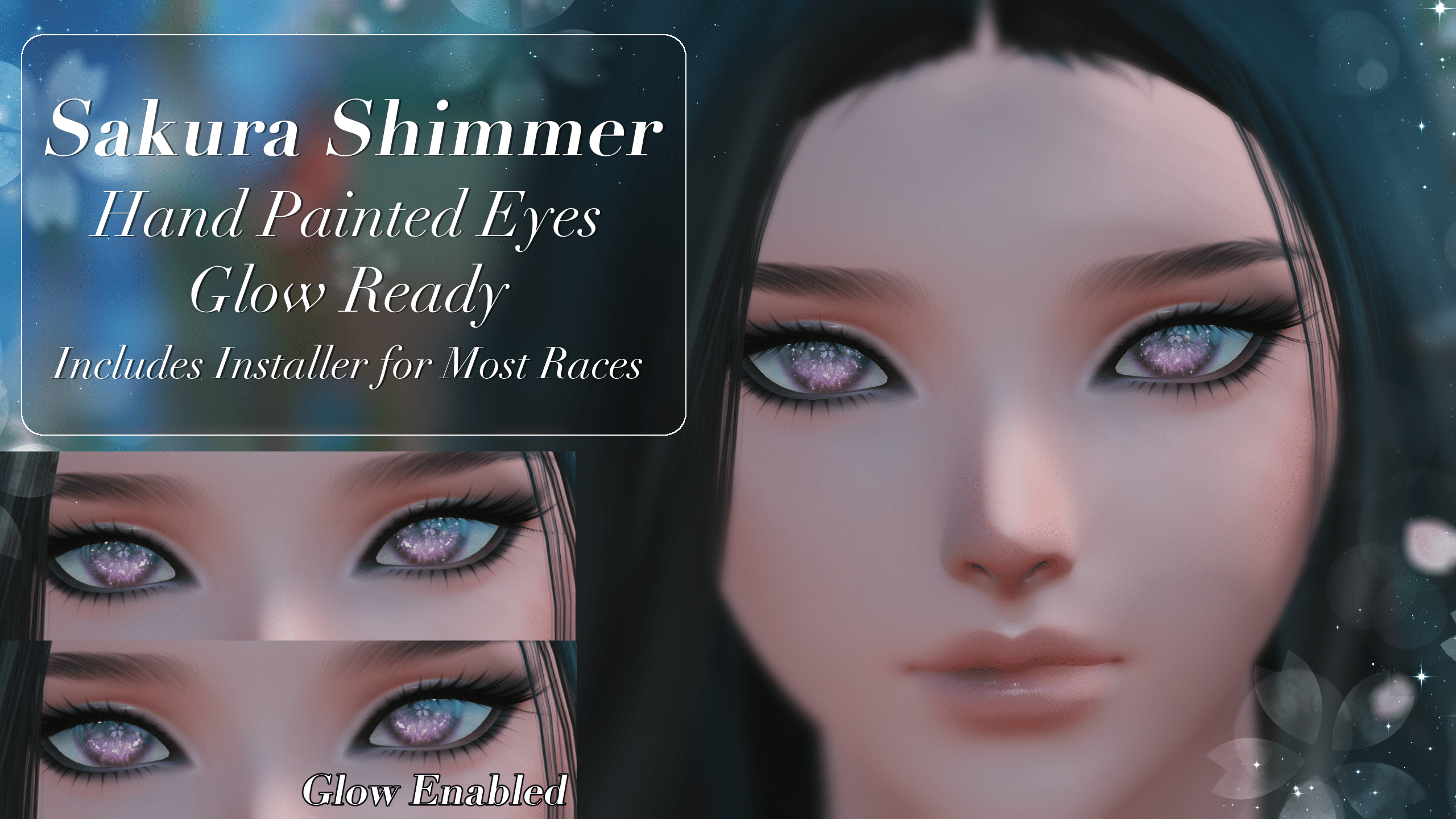 Premium Content: Sakura Shimmer – Custom Eyes for Most Races