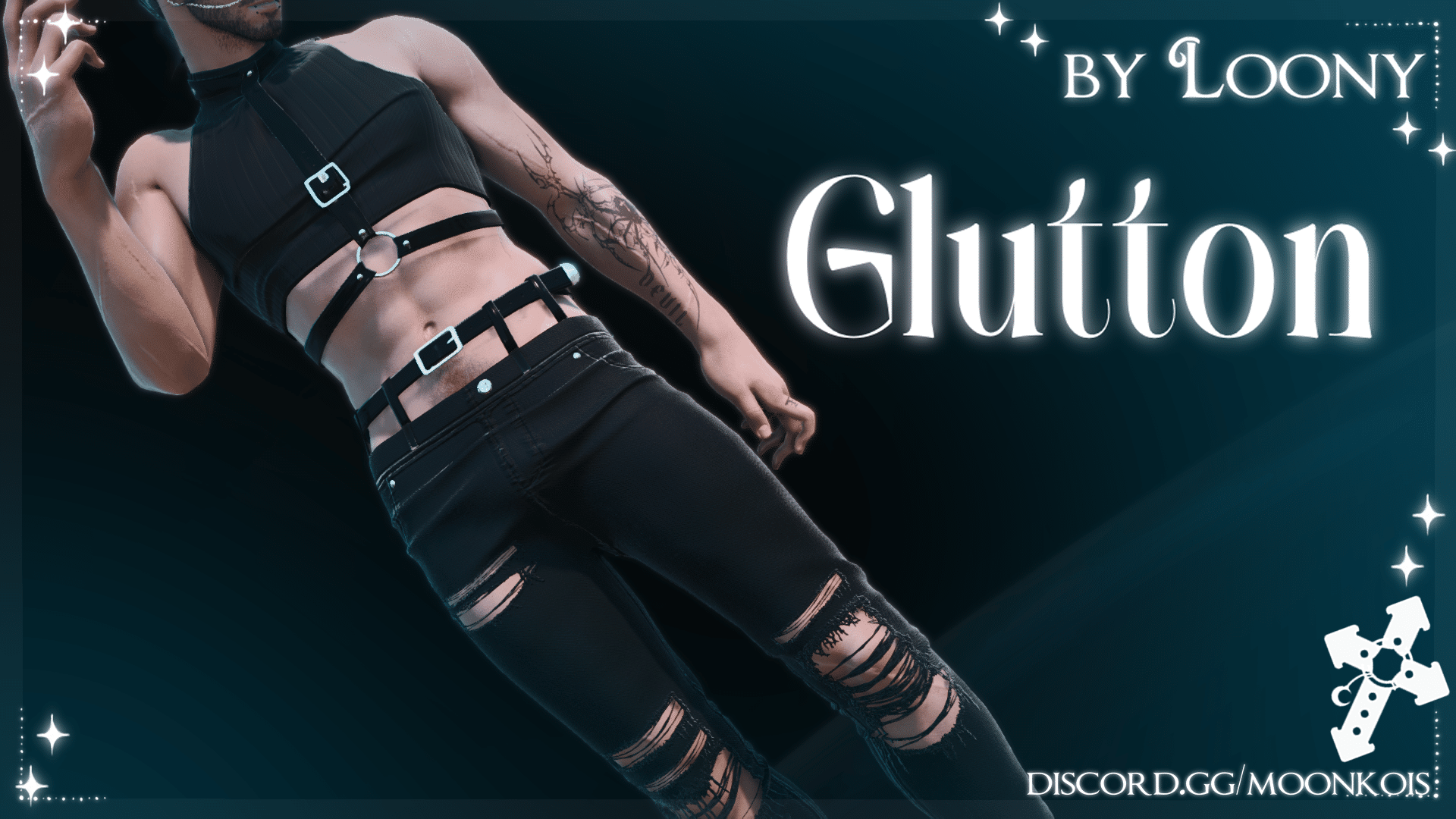 Premium Content: Glutton | Top & Pants for Male
